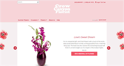 Desktop Screenshot of crowcanyonflorist.com